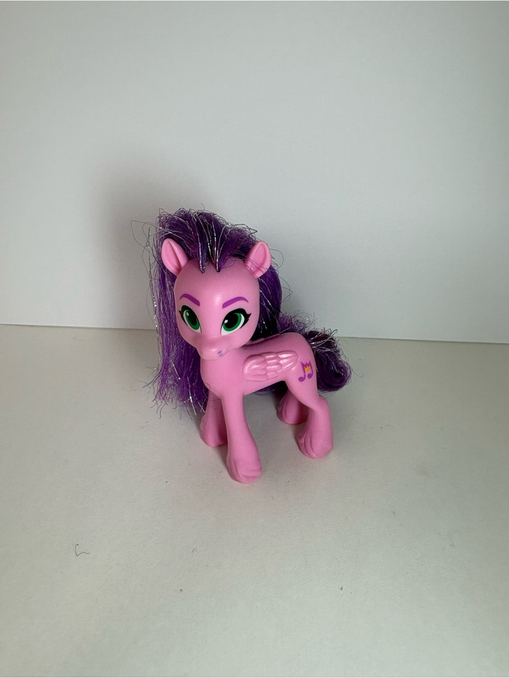 My Little Pony G5 Pipp Petals 3” Figure Unicorn Party Brushable Tinsel Hair
